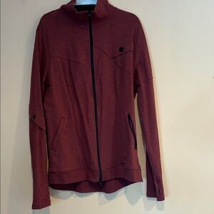 CAbi Women's Burgundy Utility Jacket